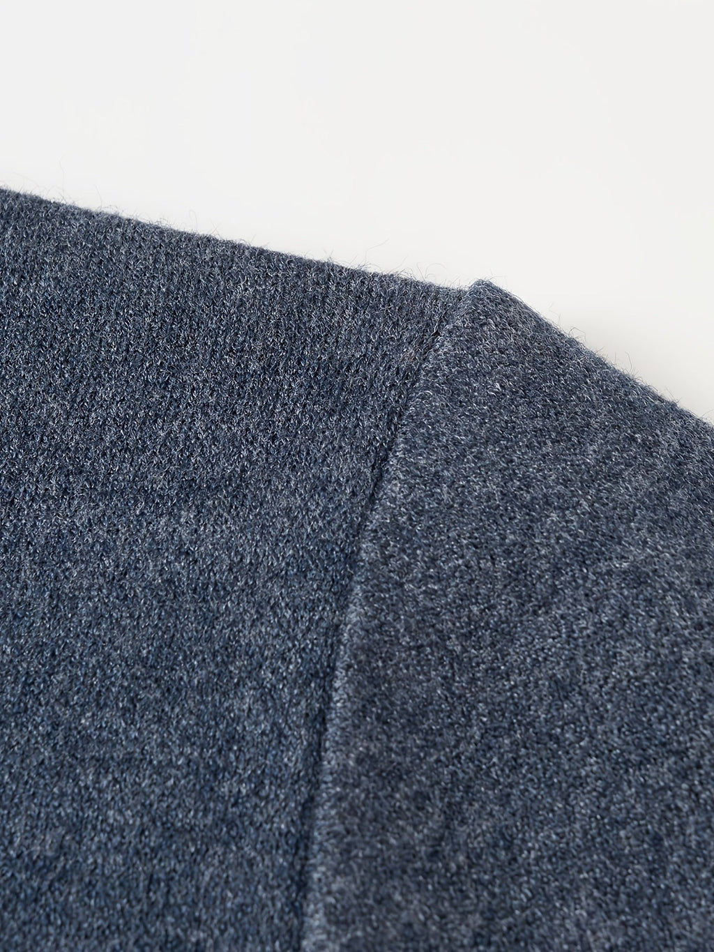 Ambrose | Men's Colour-Block Striped Funnel Neck Half-Zip Jumper