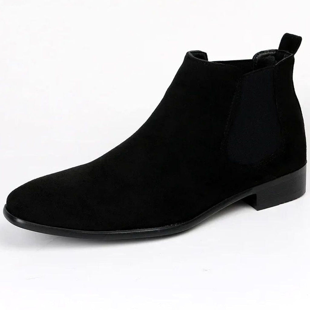 Dalton | Men's Pointed-Toe Slip-On Ankle-High Chelsea Boots