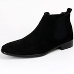 Dalton | Men's Pointed-Toe Slip-On Ankle-High Chelsea Boots