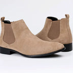 Dalton | Men's Pointed-Toe Slip-On Ankle-High Chelsea Boots