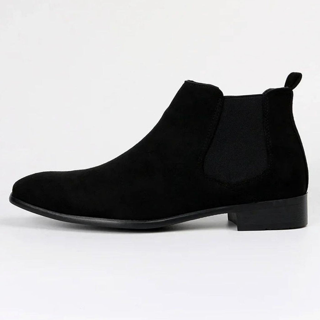 Dalton | Men's Pointed-Toe Slip-On Ankle-High Chelsea Boots