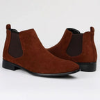 Dalton | Men's Pointed-Toe Slip-On Ankle-High Chelsea Boots