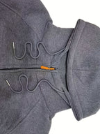 Marlow | Men's Quarter-Zip Raglan-Sleeve Drawstring-Hood Utility-Pocket Hoodie