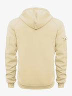 Marlow | Men's Quarter-Zip Raglan-Sleeve Drawstring-Hood Utility-Pocket Hoodie