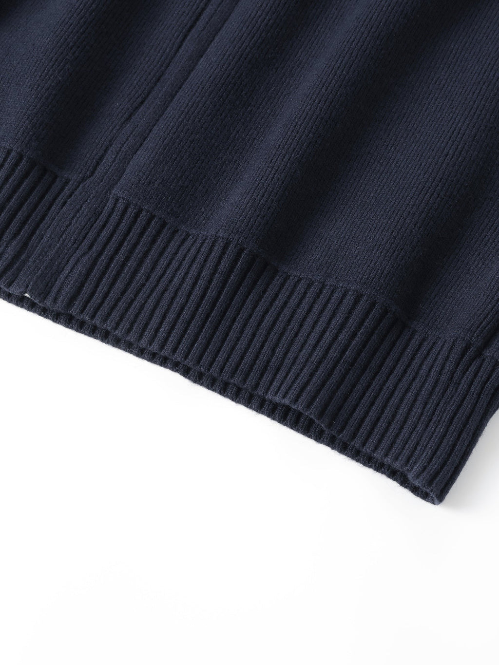 Winslow | Men's Zip-Up Stand-Collar Contrast-Trim Ribbed Relaxed-Fit Cardigan