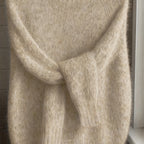 Bramble | Women's Brushed Round-Neck Raglan-Sleeve Relaxed-Fit Jumper