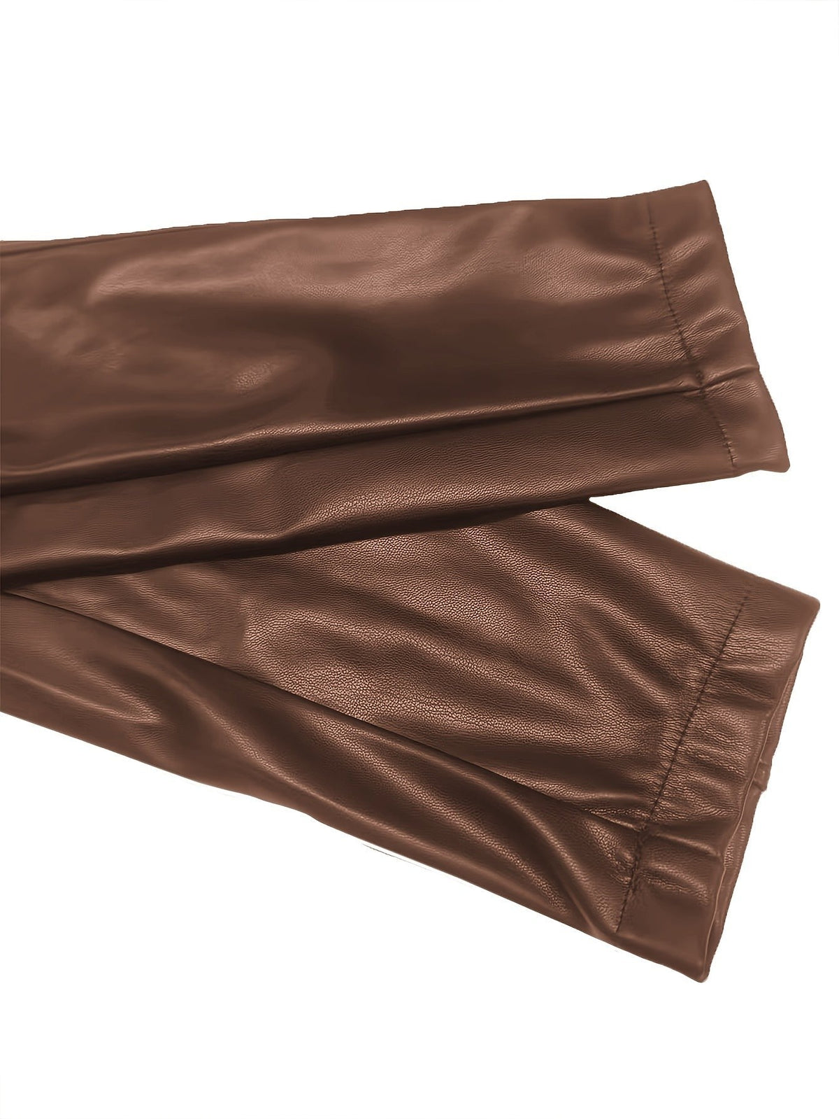 Sienna | Women's Cropped Zip-Up Stand-Collar Vegan Leather Moto Jacket